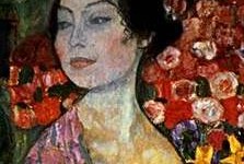 woman_klimt_red